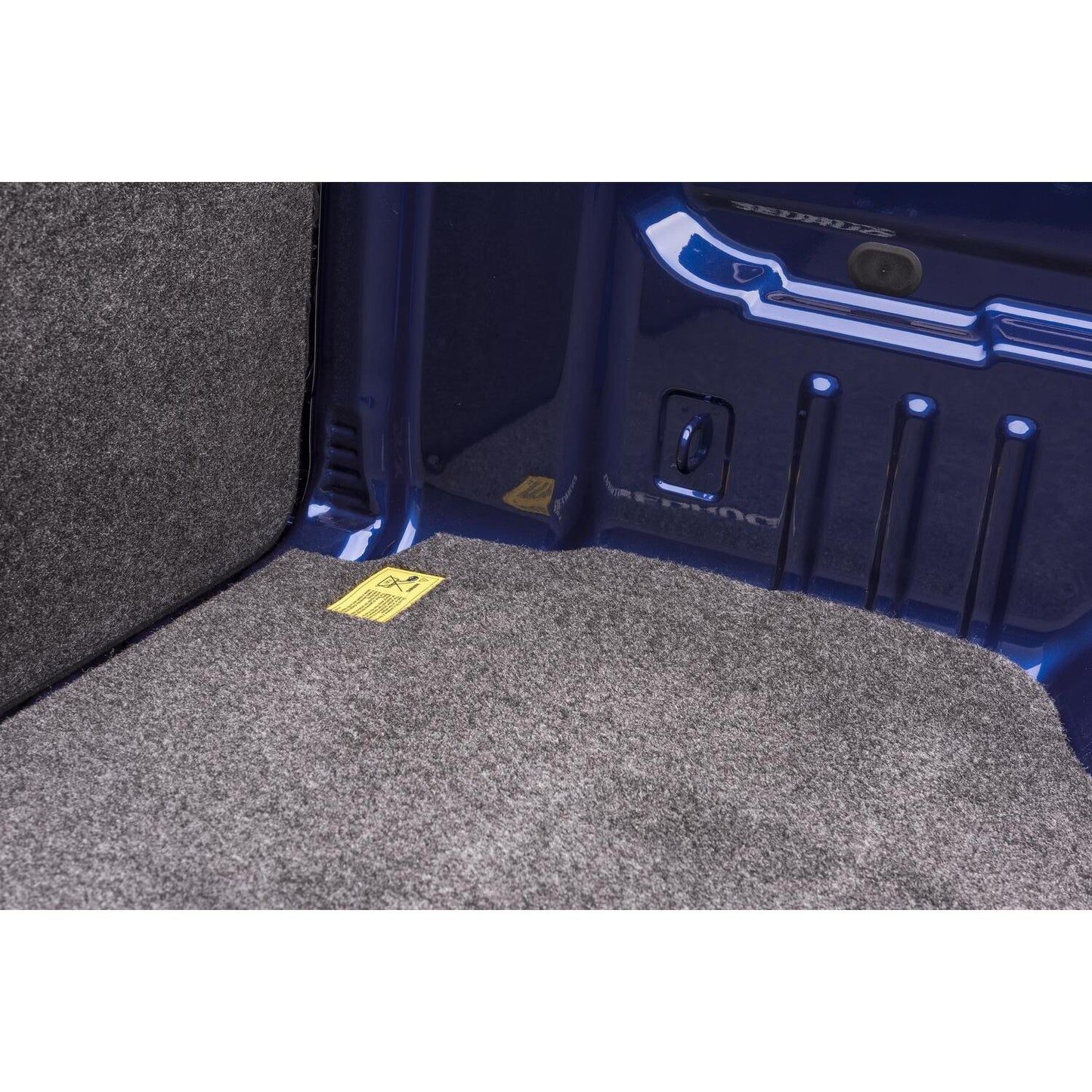 BedRug Bedmat For Spray-In Or No 23-25 Colorado/Canyon 5' Bed 3/4 Inch Thick Bed Mat - Charcoal (BMB23CCS) installed in truck bed.