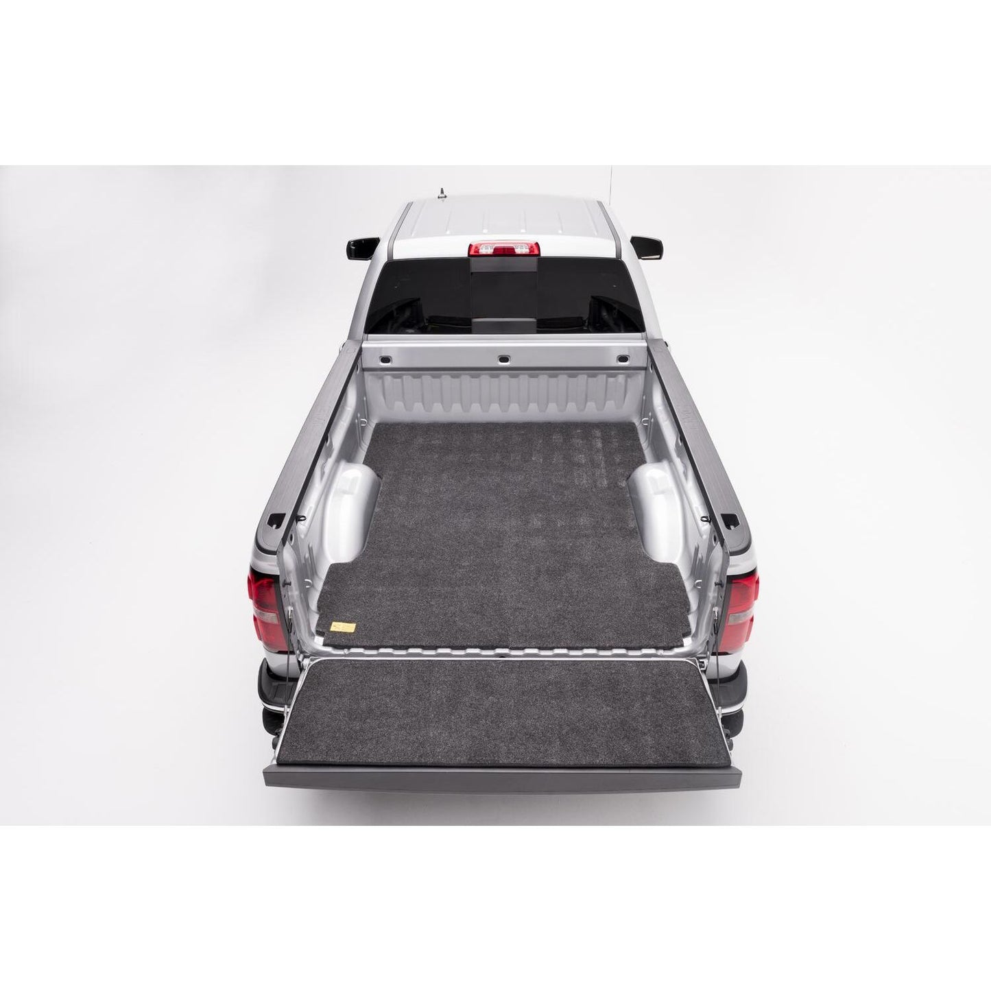 BedRug Bedmat For Spray-In Or No 07-18 - Charcoal (19 Legacy/Limited) Sivlerado/Sierra 6'6" Bed 3/4 Inch Thick w/Cargo Channel System Bed Mat in truck bed