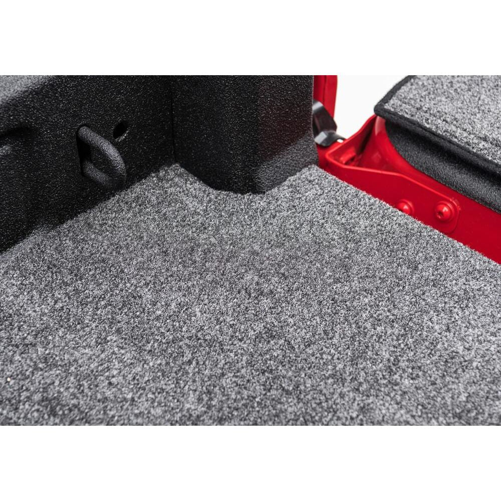BedRug 2020-2025 Jeep JT Gladiator 5' Bed 3/4 Inch Thick Bed Mat - Charcoal (BMJ20SBS) close-up view.