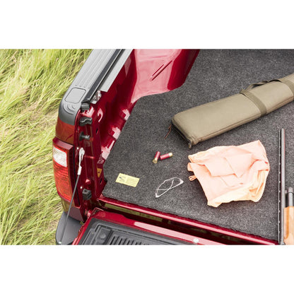 BedRug Bedmat For Spray-In Or No 99-16 Ford Super Duty 8' Bed 3/4 Inch Thick Bed Mat - Charcoal (BMQ99LBS) in truck bed