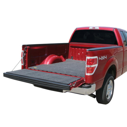 BedRug Bedmat For Spray-In Or No Bedliner 24-25 Ford Ranger Supercrew Cab 5' Bed Truck Bedmat Bed Mat - Charcoal (BMR24DCS) in truck bed.
