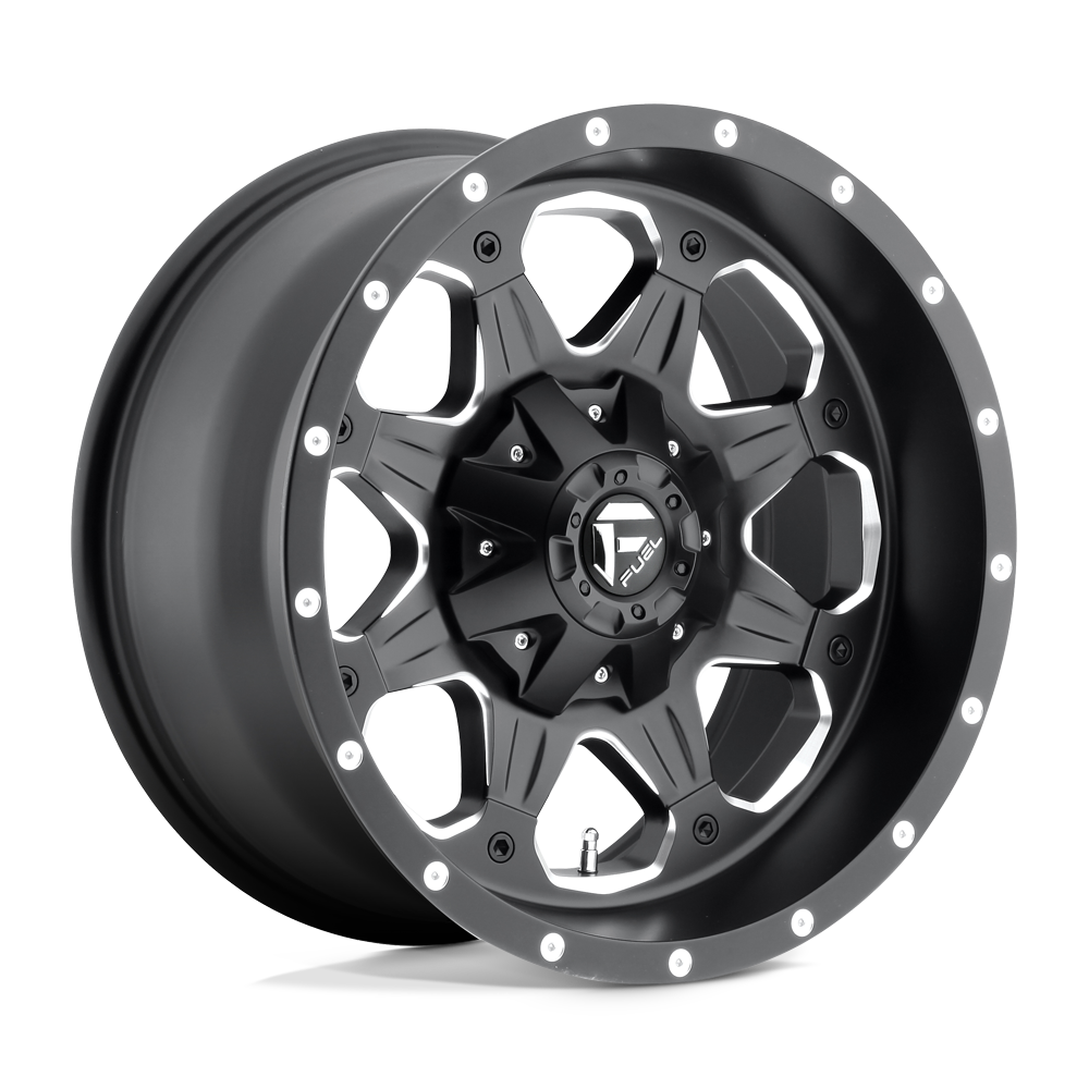 Fuel 1PC D534 BOOST MATTE BLACK MILLED