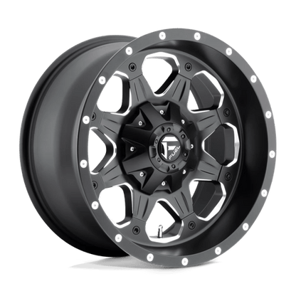 Fuel 1PC D534 BOOST MATTE BLACK MILLED