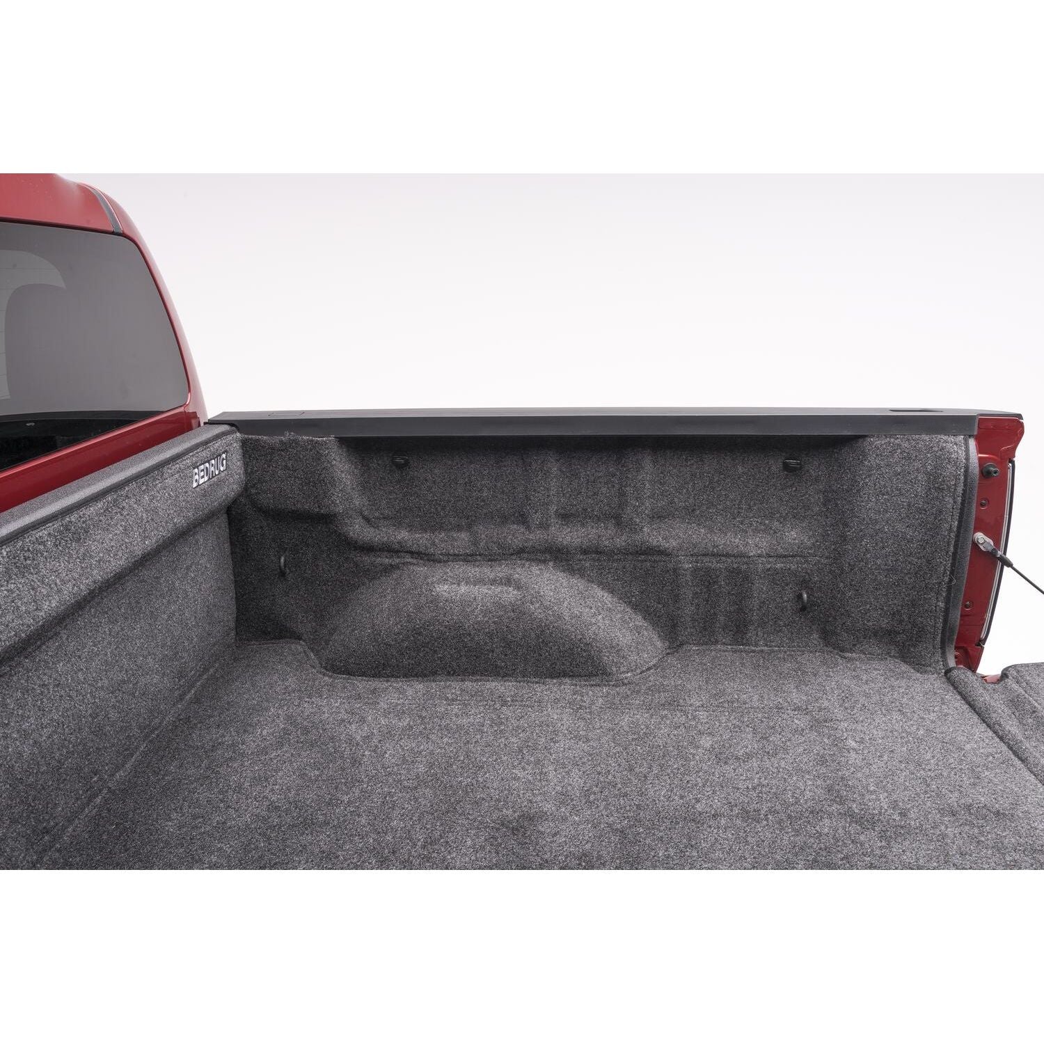 BedRug 15-22 Colorado/Canyon Crew Cab 5' Bed Liner w/ Tailgate Mat - Charcoal (BRB15CCK) inside truck bed view