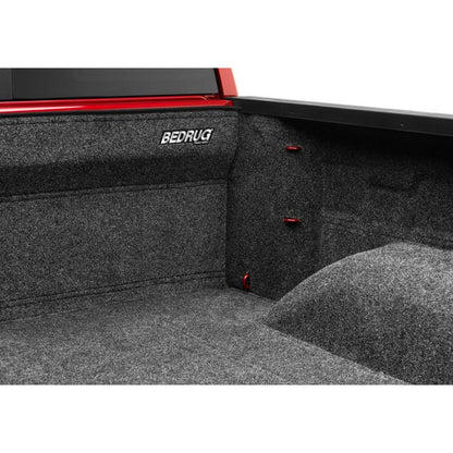 BedRug Truck 19+ - Charcoal (New Body Style) Silverado / Sierra 1500 6'6" Bed w/o Multi-Pro Tailgate w/o Carbonpro Bed Liner w/ Tailgate Mat