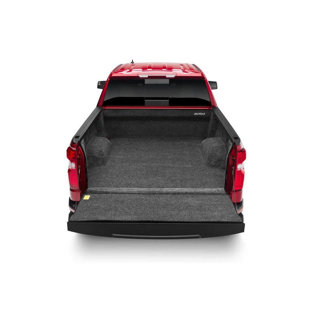 BedRug Truck 19+ - Charcoal (New Body Style) Silverado / Sierra 1500 6'6" Bed w/o Multi-Pro Tailgate w/o Carbonpro Bed Liner w/ Tailgate Mat