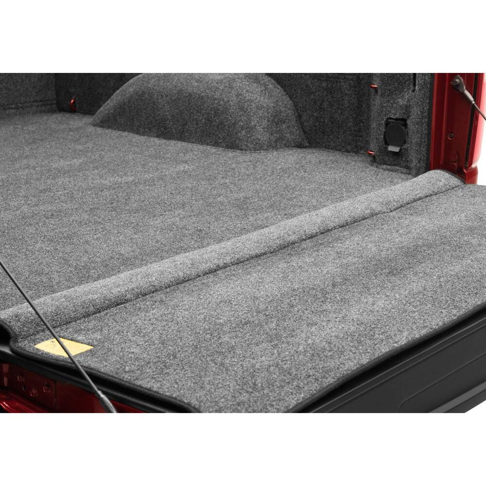 BedRug Truck 20+ GM HD Silverado/Sierra 6'9" Bed w/ Multi-Pro Tailgate Bed Liner w/ Tailgate Mat - Charcoal (BRC20SBMPK) installed in truck bed.