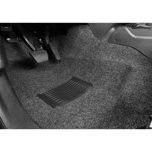 BedRug | Jeep 18+ Jeep JL Floor Linger Kit 2 pc. Front Replaces Factory Carpet Kit Charcoal BedRug | BRJL18F2
