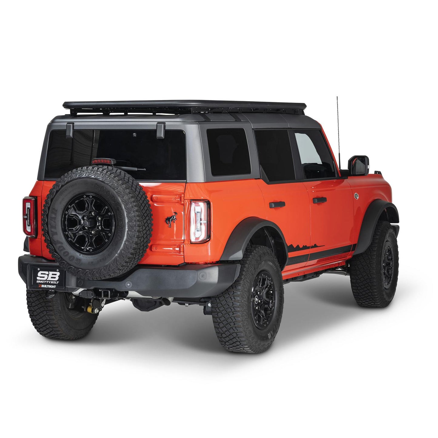 SMITTYBILT | Defender Platform Bronco Rack Kit 2021-2023 Ford Bronco 4 Doors Smittybilt |BRONCO4DRRCK1