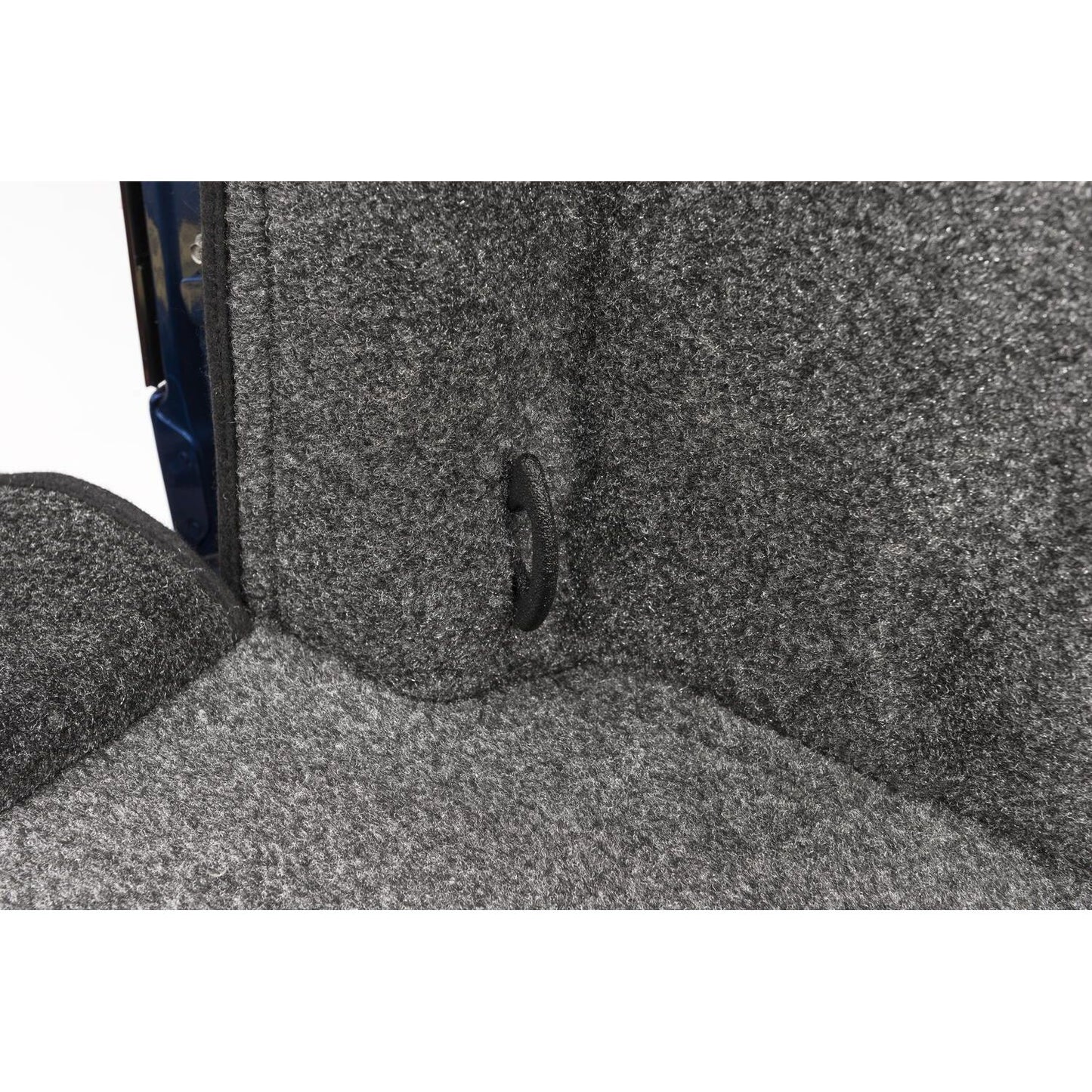 BedRug 2024 Ford Ranger Supercrew 5' Bed Liner w/ Tailgate Mat - Charcoal (BRR24DCK) close-up interior texture.