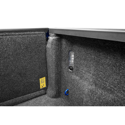 BedRug 2019-2025 Ram 1500 5'7" Bed Liner w/ Tailgate Mat w/o RamBox w/o Multifunction Tailgate - Charcoal (BRT19CCK) interior detail