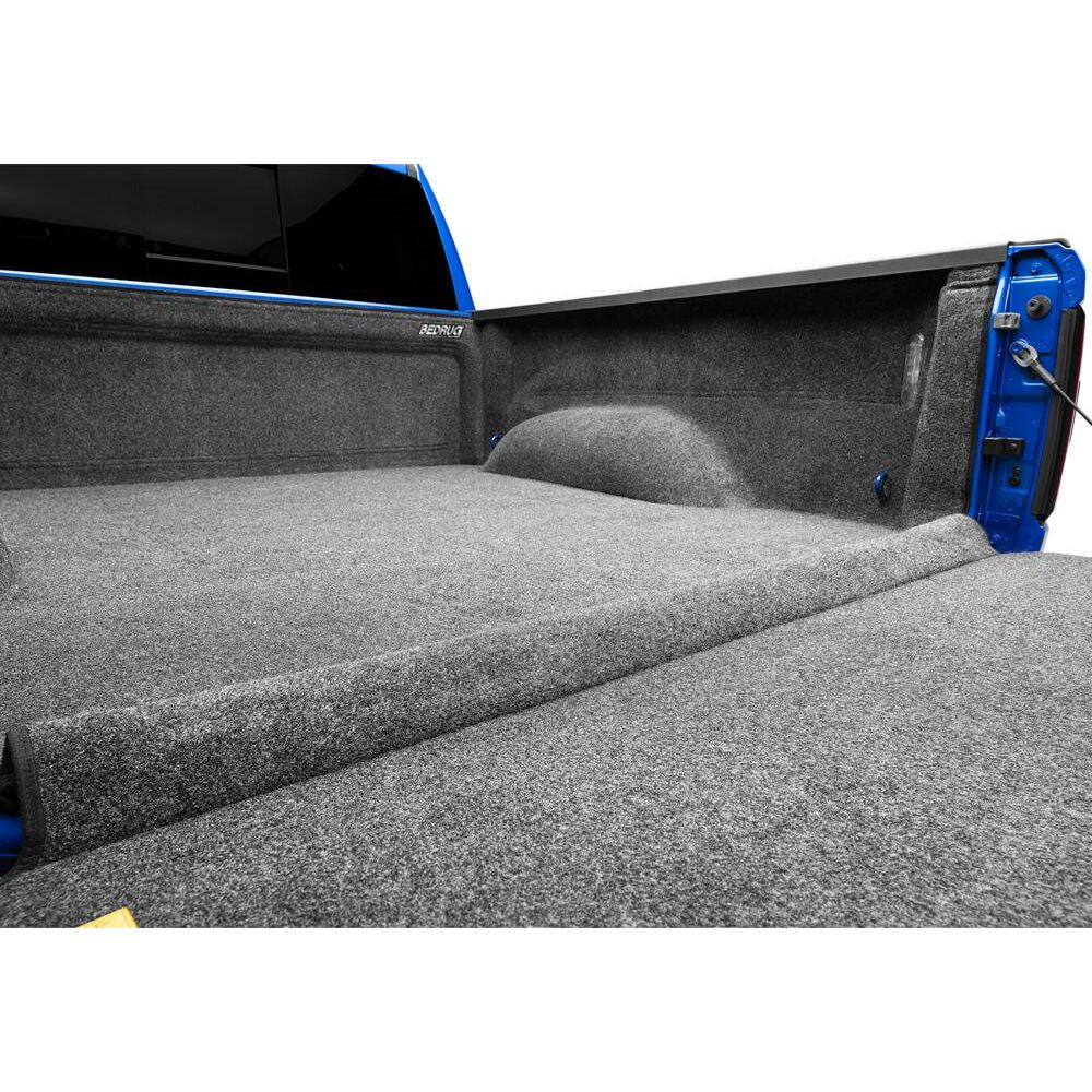 BedRug 2019-2025 Ram 1500 5'7" Bed Liner w/ Tailgate Mat w/o RamBox w/o Multifunction Tailgate - Charcoal (BRT19CCK) installed in truck bed