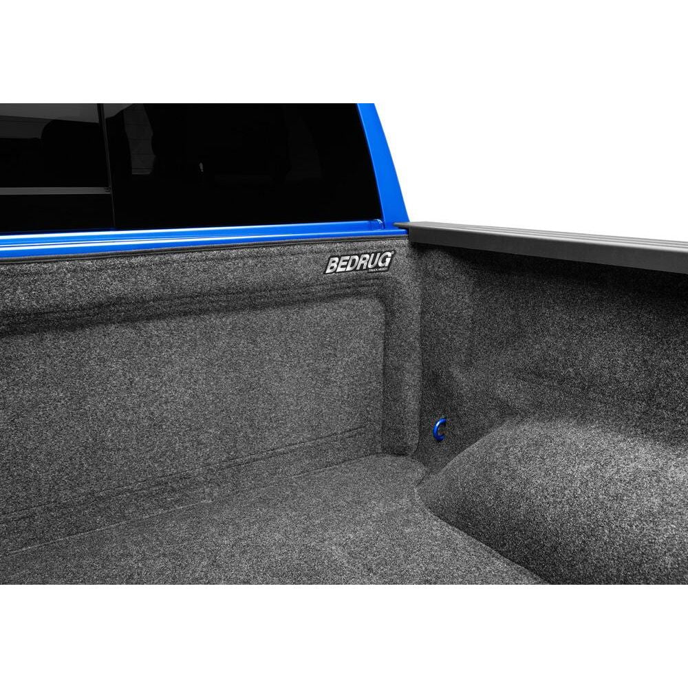BedRug 2019-2025 Ram 1500 6'4" Bed Liner w/ Tailgate Mat w/o RamBox w/o Multifunction Tailgate - Charcoal (BRT19SBK) in truck bed