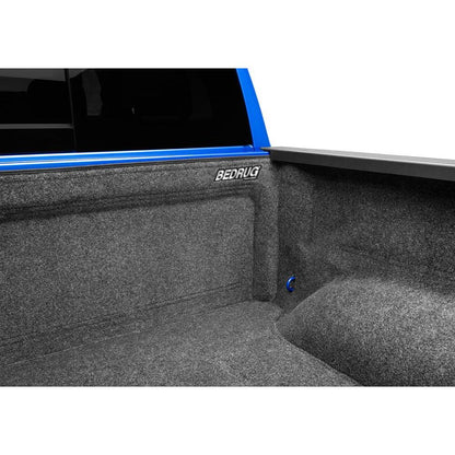 BedRug 2019-2025 Ram 1500 6'4" Bed Liner w/ Tailgate Mat w/o RamBox w/o Multifunction Tailgate - Charcoal (BRT19SBK) in truck bed