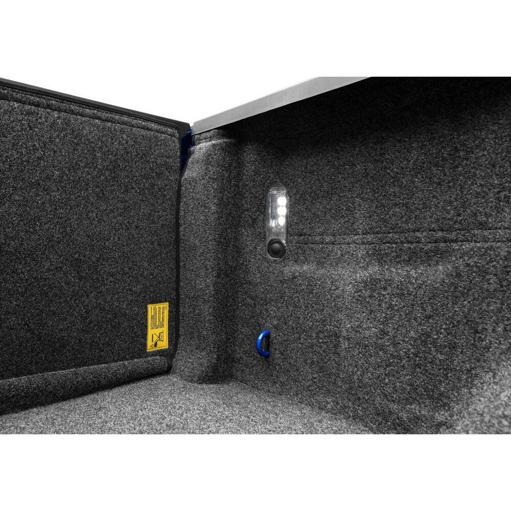 BedRug 2019-2025 Ram 1500 6'4" Bed Liner w/ Tailgate Mat w/o RamBox w/o Multifunction Tailgate - Charcoal (BRT19SBK) interior view