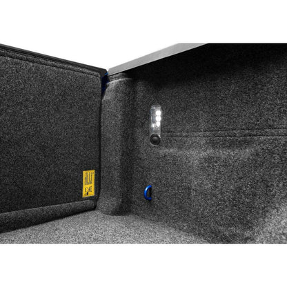 BedRug 2019-2025 Ram 1500 6'4" Bed Liner w/ Tailgate Mat w/o RamBox w/o Multifunction Tailgate - Charcoal (BRT19SBK) interior view