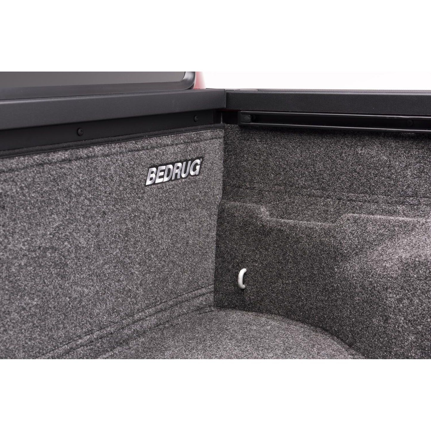 BedRug 05+ Toyota Tacoma 5' Bed Liner w/ Tailgate Mat - Charcoal (BRY19DCK) inside the truck bed