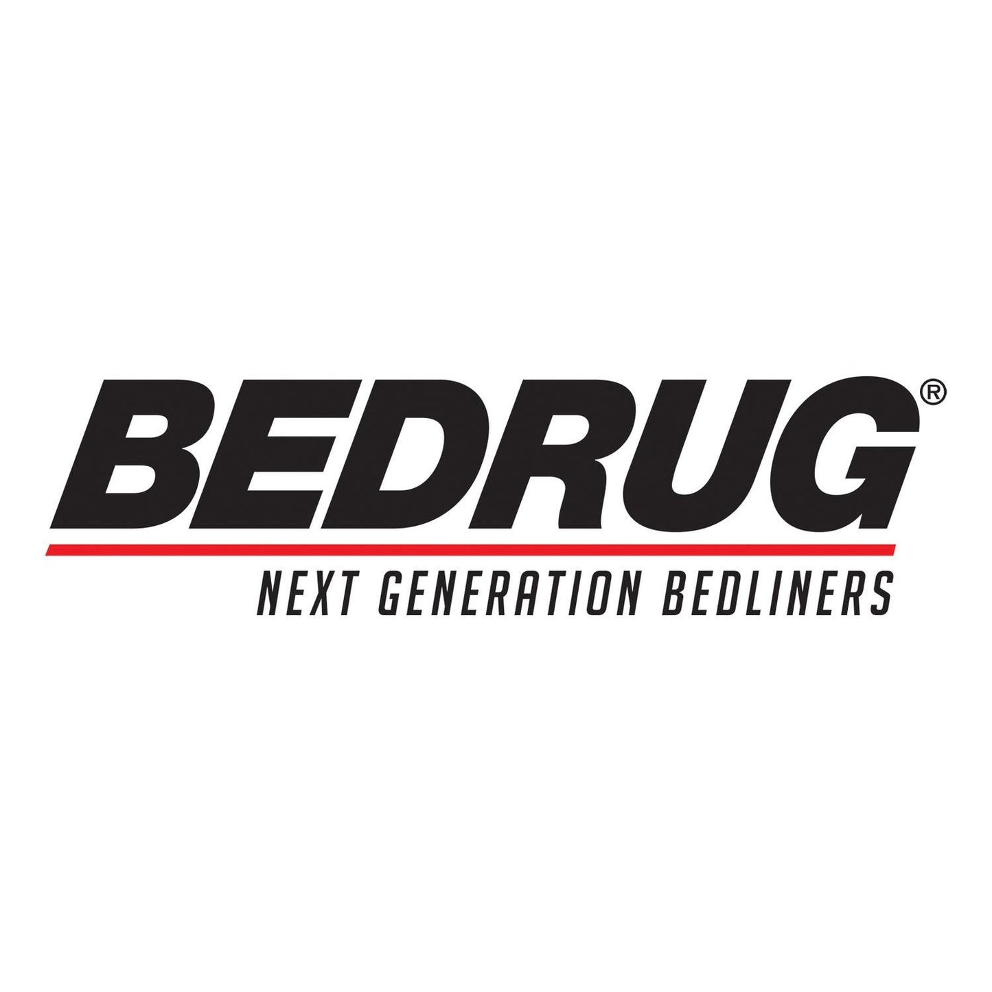 BedRug Jeep Tailgate Bedtred 87-95 Jeep YJ Tailgate Mat - Charcoal (BTYJTG) logo showcasing next generation bedliners.