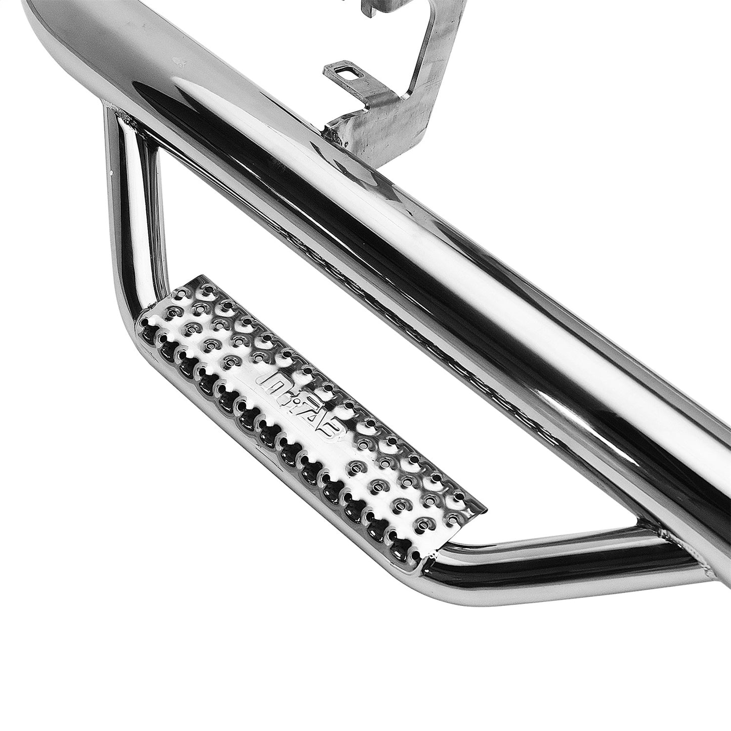 Smittybilt N-Fab Nerf Step Wheel-To-Wheel Stainless Steel 4 Step I C1489CC-SS