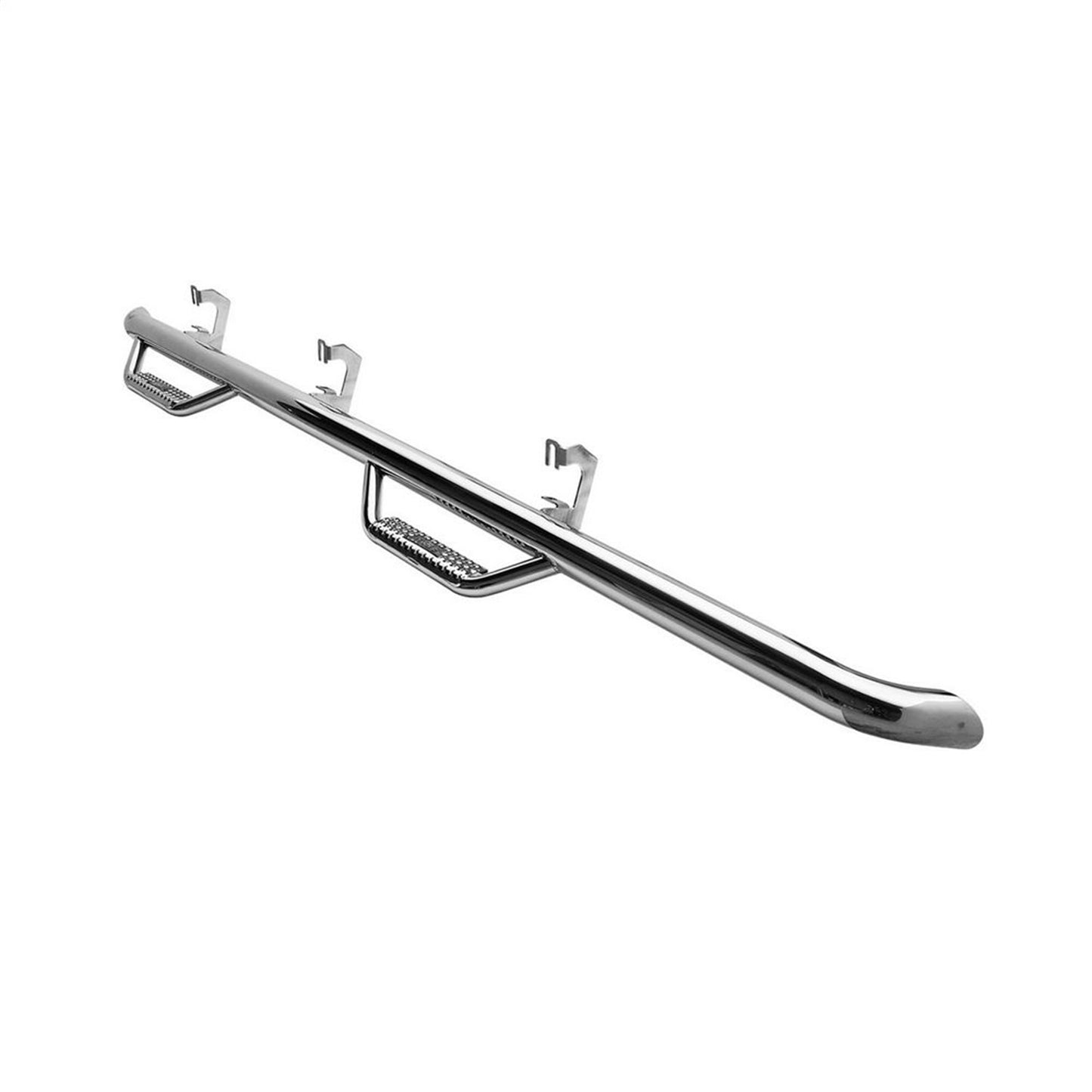 Smittybilt N-Fab Nerf Step Wheel-To-Wheel Stainless Steel 4 Step I C1489QC-SS