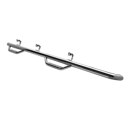Smittybilt N-Fab Nerf Step Wheel-To-Wheel Stainless Steel 4 Step I C1489QC-SS