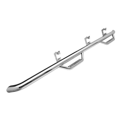 Smittybilt N-Fab Nerf Step Wheel-To-Wheel Stainless Steel 4 Step I C1489QC-SS