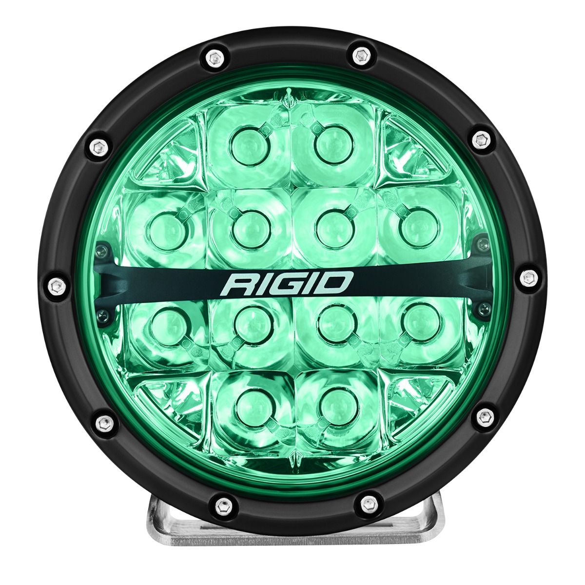 RIGID INDUSTRIES | 360-Series 6 Inch Off-Road Lamp Spot Beam RGBW Backlight Single Rigid Industries | C36412