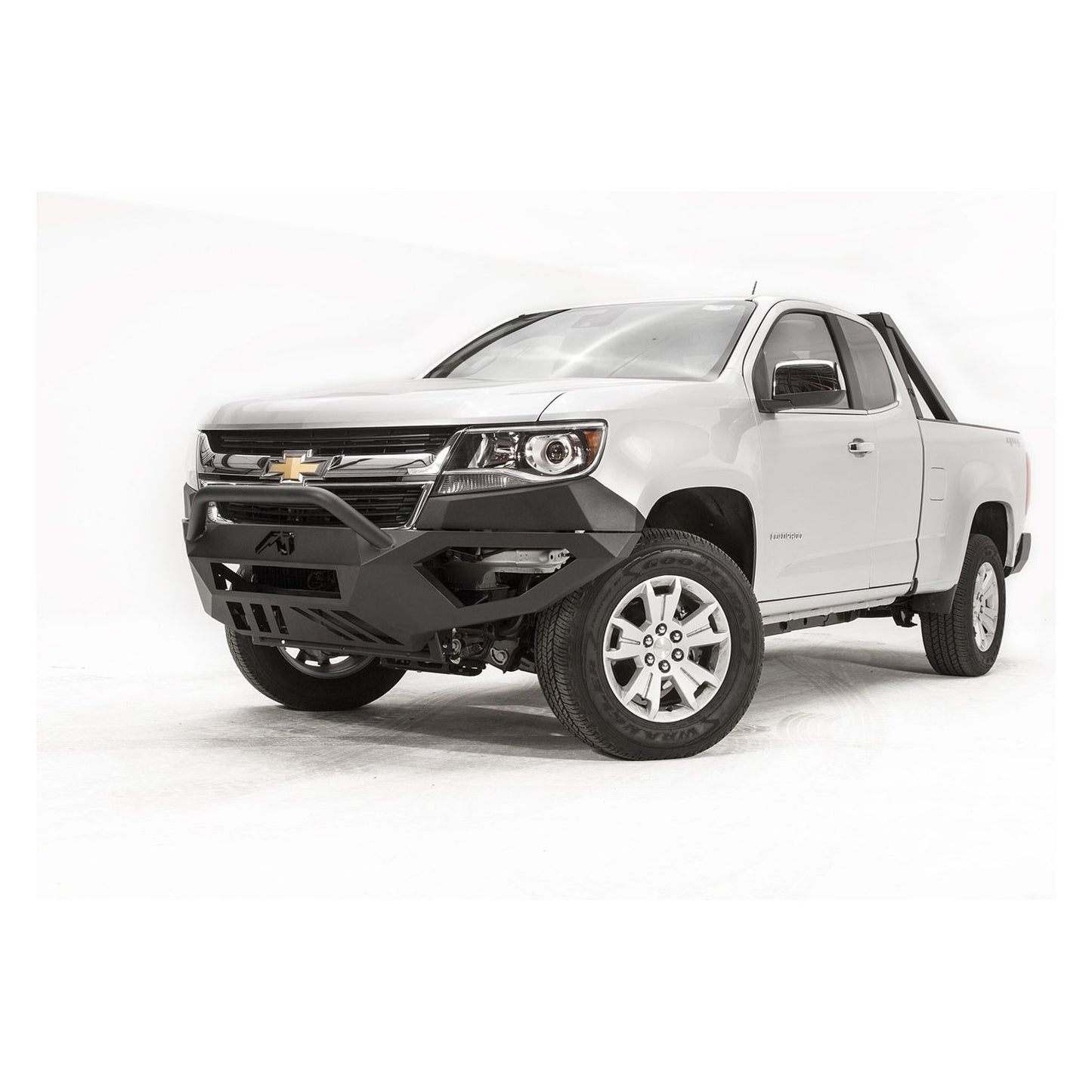 Fab Fours Vengeance Front Bumper 2 Stage Black Powder Coated Pre-Runner Guard l CC15-D3352-1