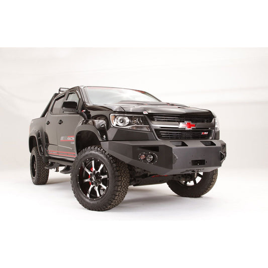 Fab Fours Premium Winch Front Bumper 2 Stage Black Powder Coated w/No Guard l CC15-H3351-1