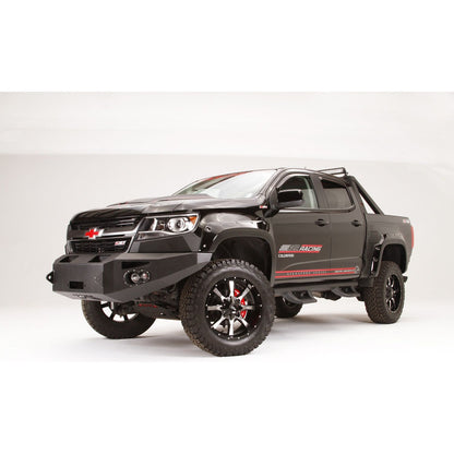 Fab Fours Premium Winch Front Bumper 2 Stage Black Powder Coated w/No Guard l CC15-H3351-1