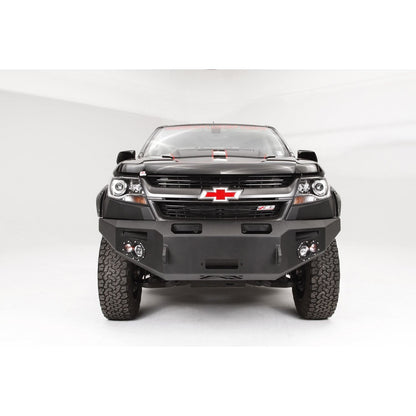 Fab Fours Premium Winch Front Bumper 2 Stage Black Powder Coated w/No Guard l CC15-H3351-1