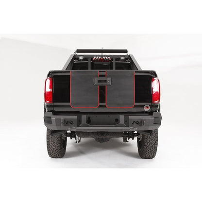 Fab Fours Premium Rear Bumper 2 Stage Black Powder Coated l CC15-W3350-1
