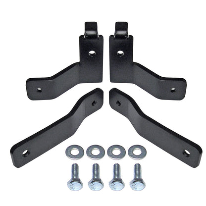 ROCKJOCK 07-18 Wrangler Jk Brake Line Relocation Bracket KitI CE-9807BLBK