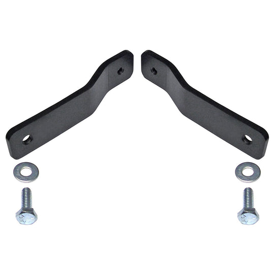 ROCKJOCK 07-18 Wrangler Jk Rear Brake Line Relocation Bracket Kit   I CE-9807RBLBK