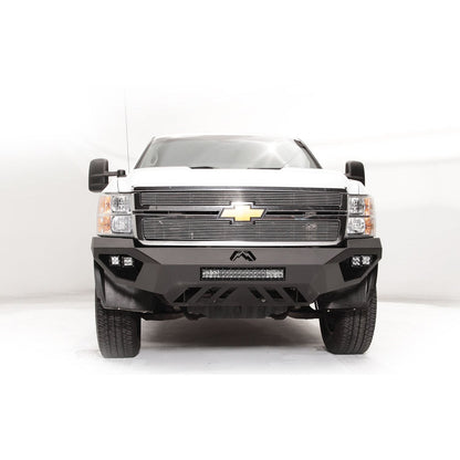 Fab Fours Vengeance Front Bumper 2 Stage Black Powder Coated No Guard l CH11-V2751-1