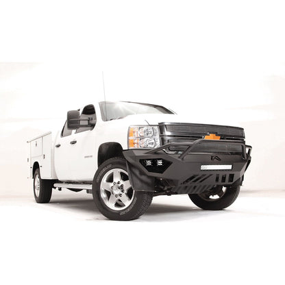 Fab Fours Vengeance Front Bumper 2 Stage Black Powder Coated w/Pre Runner Guard l CH11-V2752-1