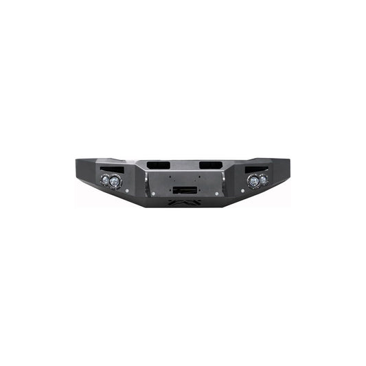 Fab Fours Premium Winch Front Bumper 2 Stage Black Powder Coated w/o Grill Guard w/Sensors l CH14-C3051-1