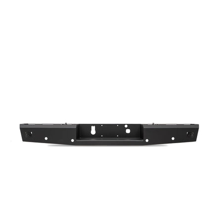 Fab Fours Red Steel Rear Bumper l CH15-RT3050-1