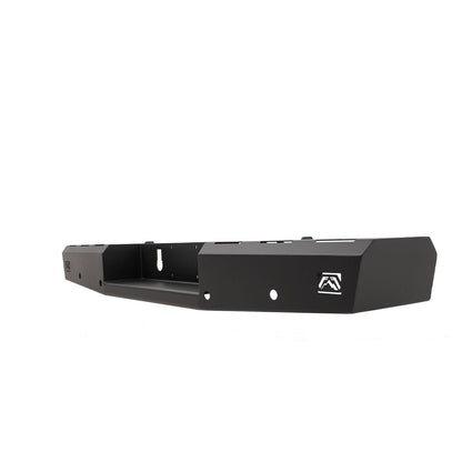 Fab Fours Red Steel Rear Bumper l CH15-RT3050-1
