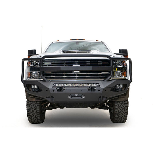 Fab Fours Matrix Front Bumper w/Full Guard Plate Steel l CH15-X2750-1
