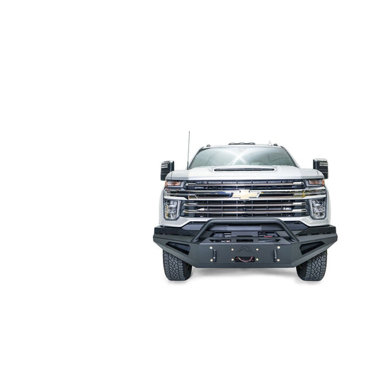 Fab Fours Red Steel Front Bumper w/Pre-Runner Guard l CH20-RS4962-1