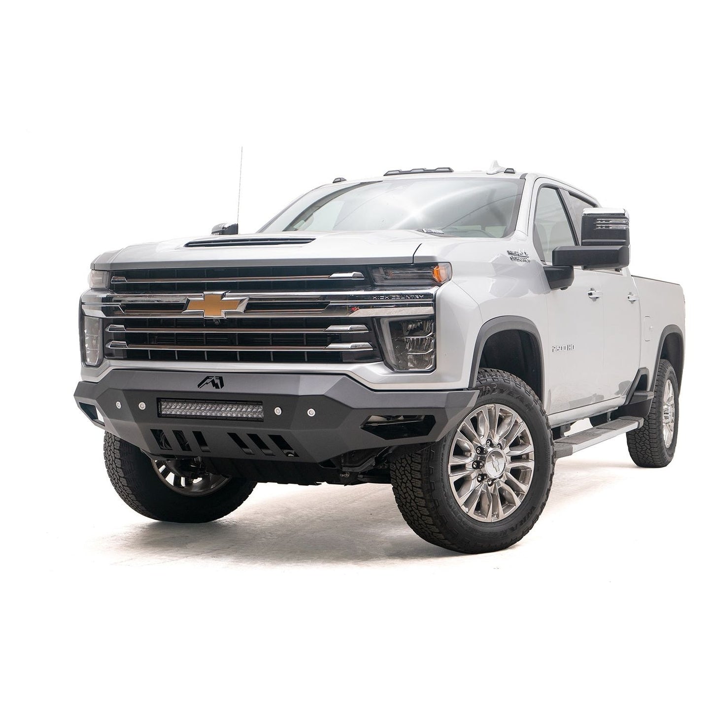 Fab Fours Vengeance Front Bumper 2 Stage Black Powder Coated w/No Guard l CH20-V4951-1