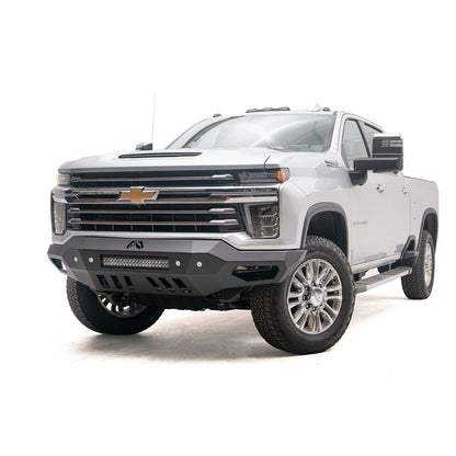 Fab Fours Vengeance Front Bumper 2 Stage Black Powder Coated w/No Guard l CH20-V4951-1