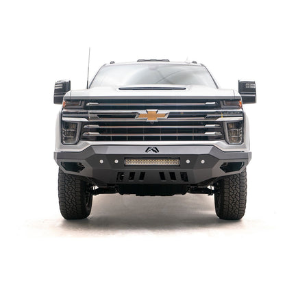Fab Fours Vengeance Front Bumper 2 Stage Black Powder Coated w/No Guard l CH20-V4951-1