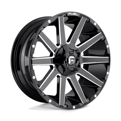 Fuel 1PC D615 CONTRA GLOSS BLACK MILLED