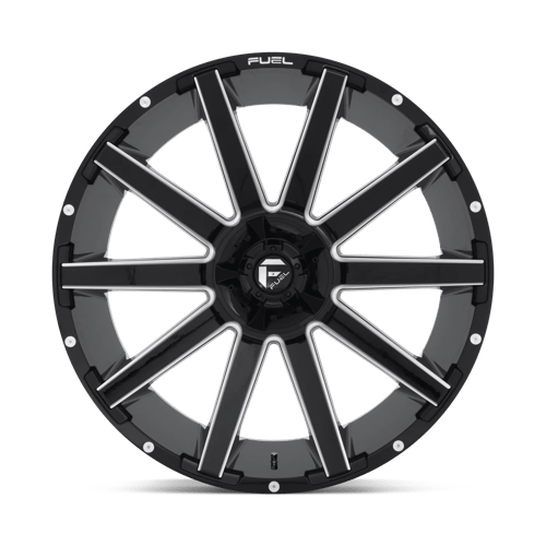 Fuel 1PC D615 CONTRA GLOSS BLACK MILLED