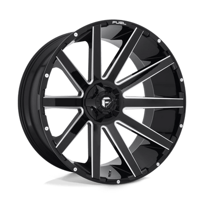 Fuel 1PC D615 CONTRA GLOSS BLACK MILLED
