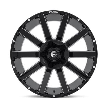 Fuel 1PC D615 CONTRA GLOSS BLACK MILLED