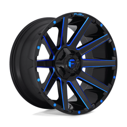 Fuel 1PC D644 CONTRA GLOSS BLACK BLUE TINTED CLEAR