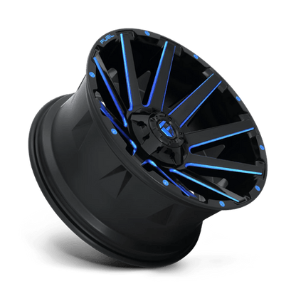 Fuel 1PC D644 CONTRA GLOSS BLACK BLUE TINTED CLEAR